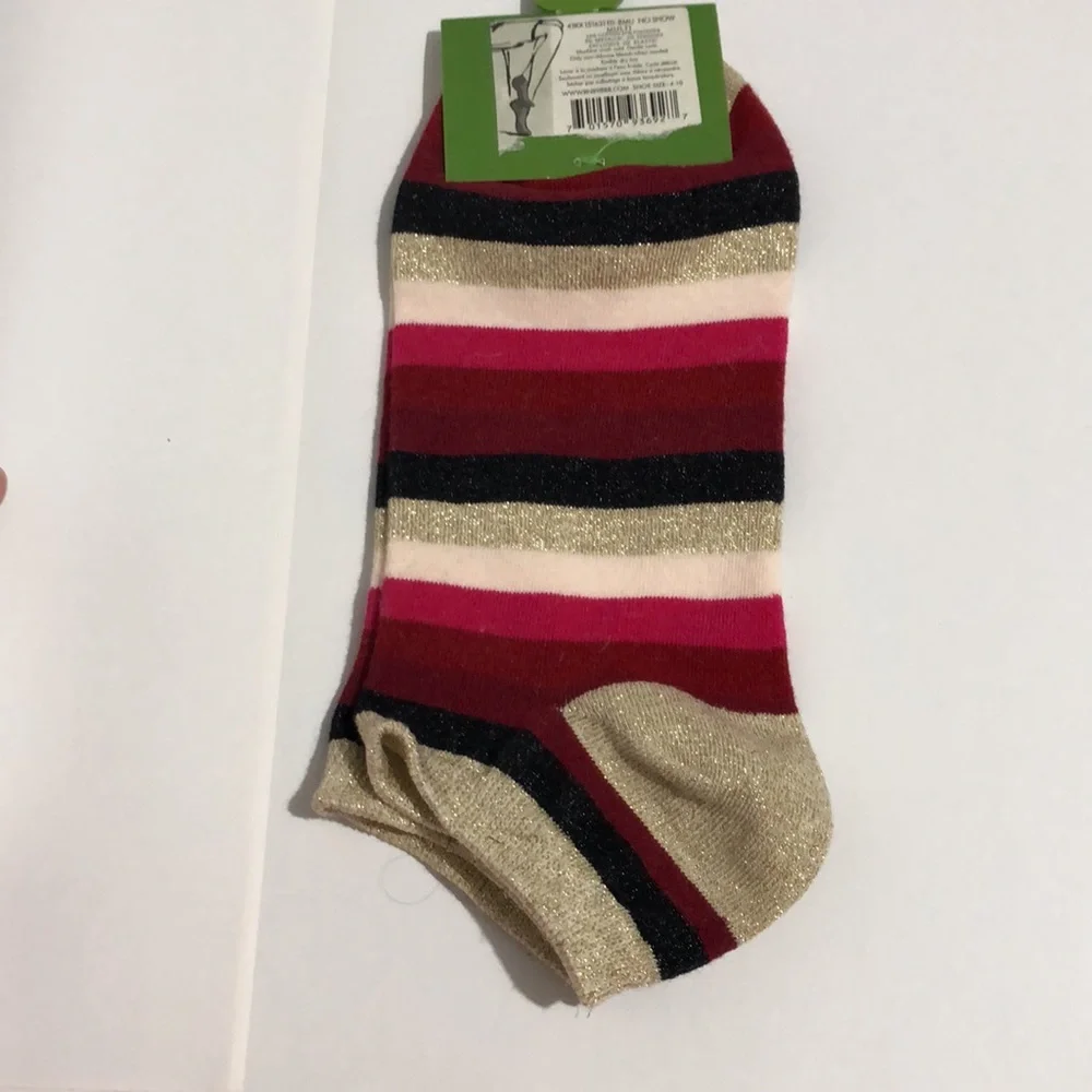 NWT KATE SPADE No Show Socks